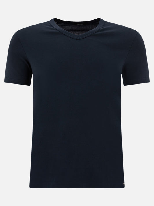 Slim-fit stretch cotton-jersey t-shirt