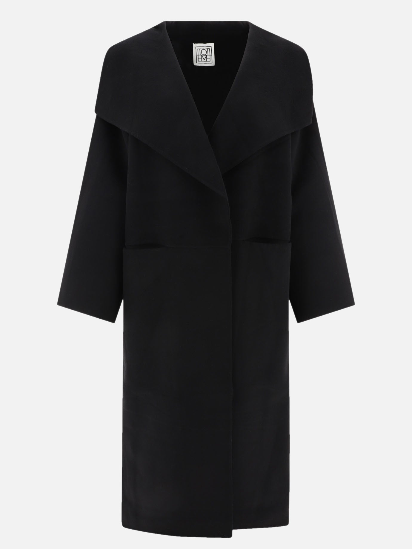 Toteme "Signature" coat Black