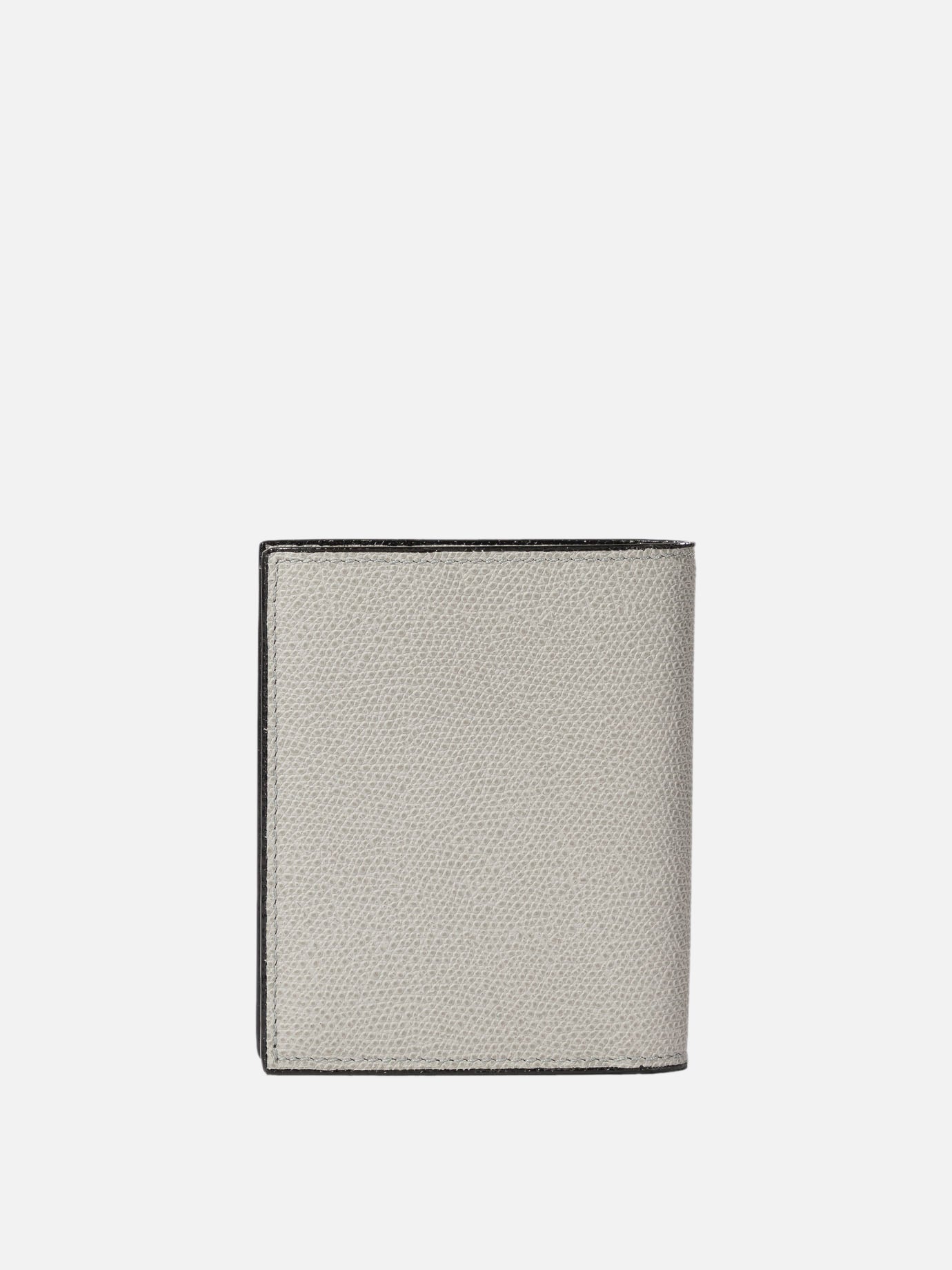 Valextra "3 CC" compact wallet Grey