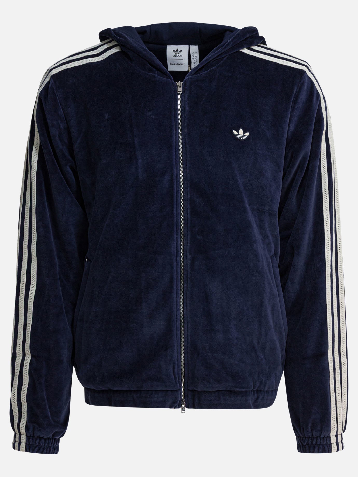 Full zip sweatshirts Logo  Blue - Adidas Originals Men | PDP | VIETTI Online Store | thumbnail