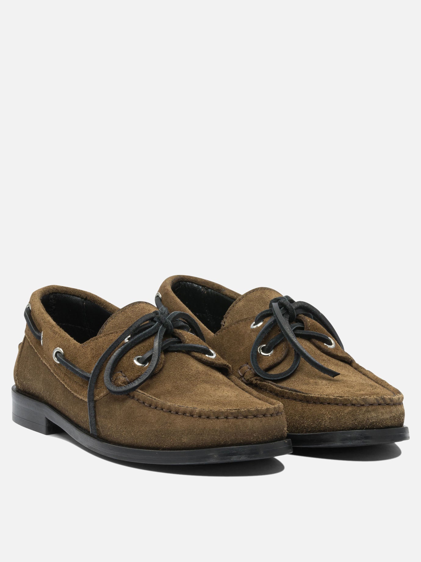 Loafers 100% leather - 50% leather 50% rubber  Brown - Aeyde Women | PDP | VIETTI Online Store | Zoom-Modal_2
