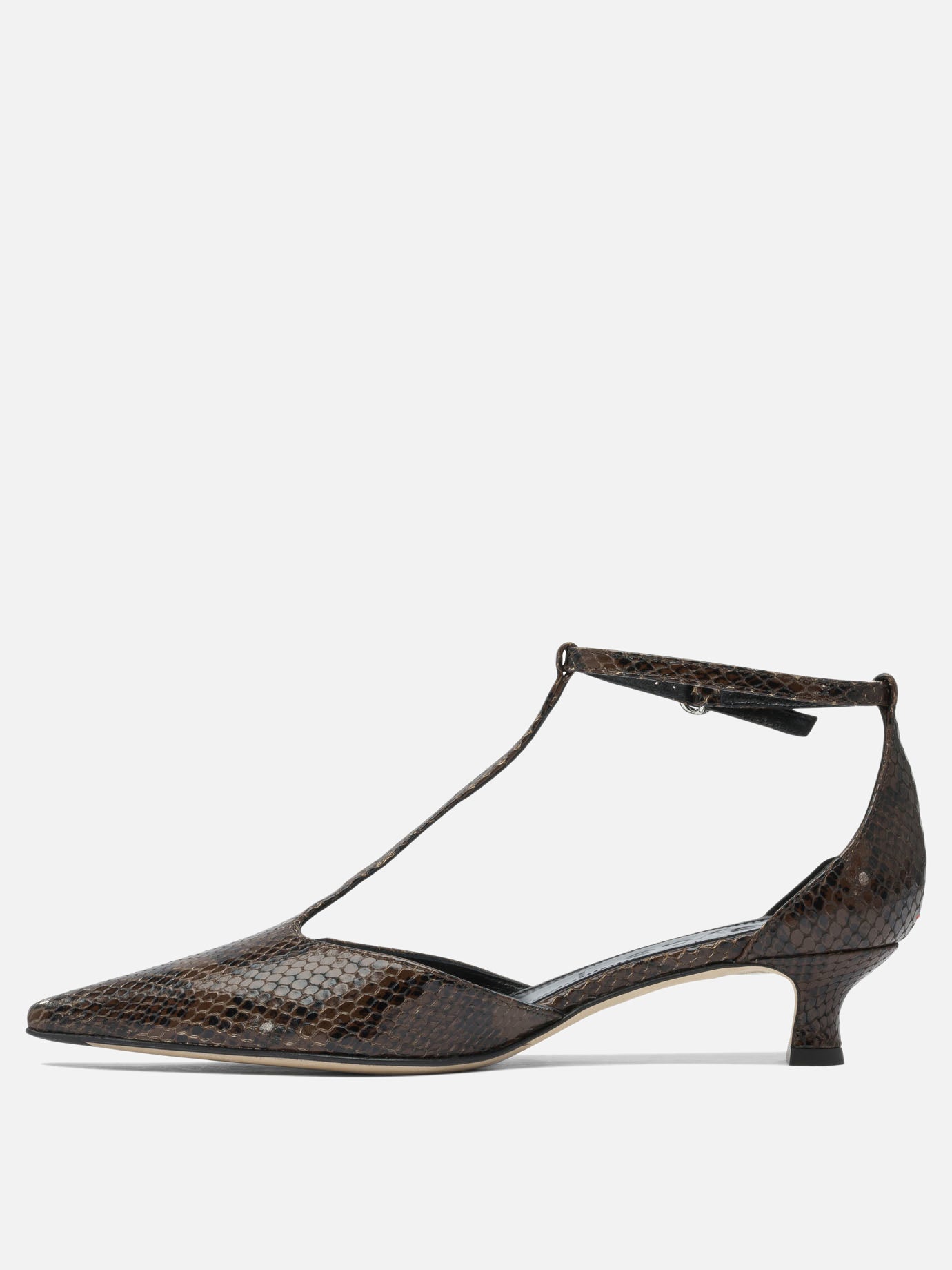 Pumps 100% leather - 70% leather 30% rubber  Brown - Aeyde Women | PDP | VIETTI Online Store | thumbnail_3