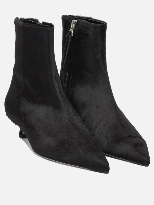 Pull-on boots 100% ponyhair on calf leather - 90% leather 10% rubber  Brown - Aeyde Women | PLP | VIETTI Online Store | 2
