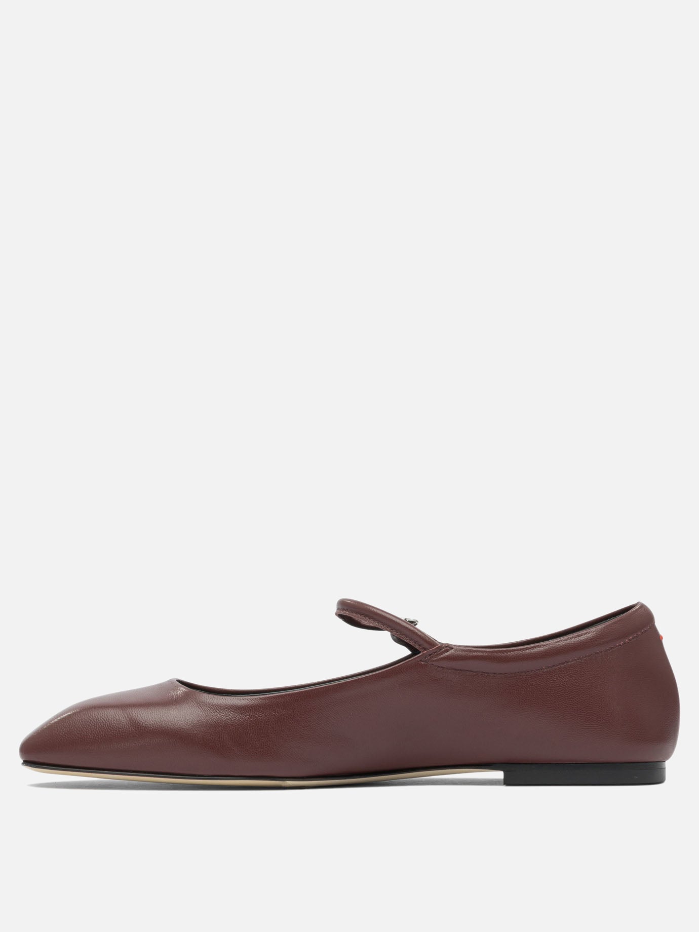 Mary Jane ballet flats 100% leather - 100% leather  Bordeaux - Aeyde Women | PDP | VIETTI Online Store | thumbnail_3