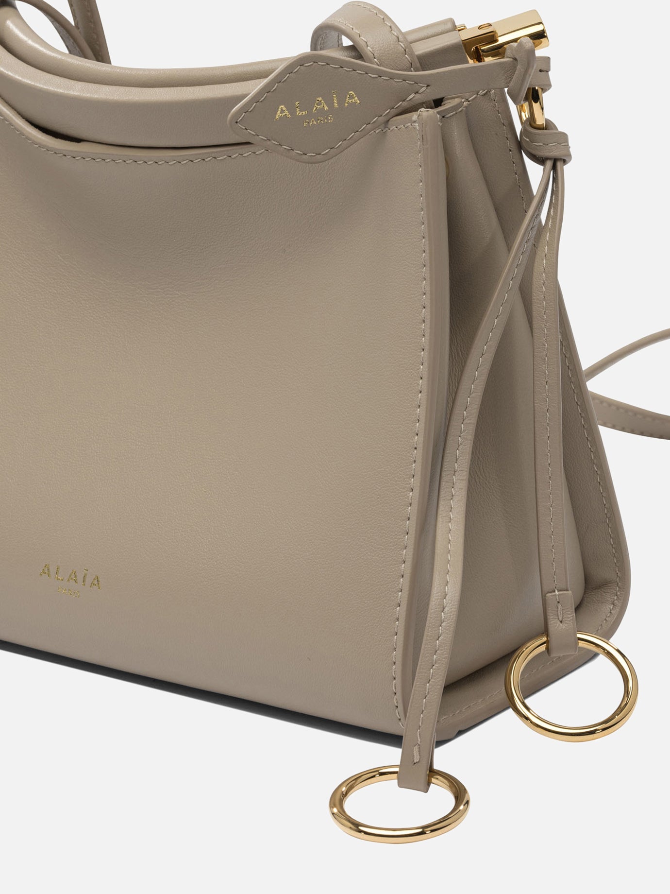 Borse piccole 100% leather  Grigio - Alaïa Donna | PDP | VIETTI Online Store | Zoom-Modal_4
