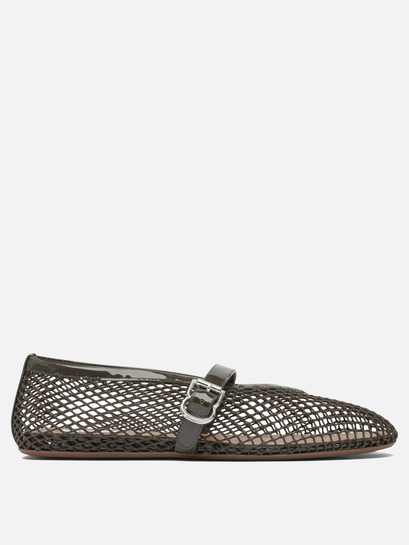 Alaïa Ballerine in rete 17579956_36 Green thumbnail_1