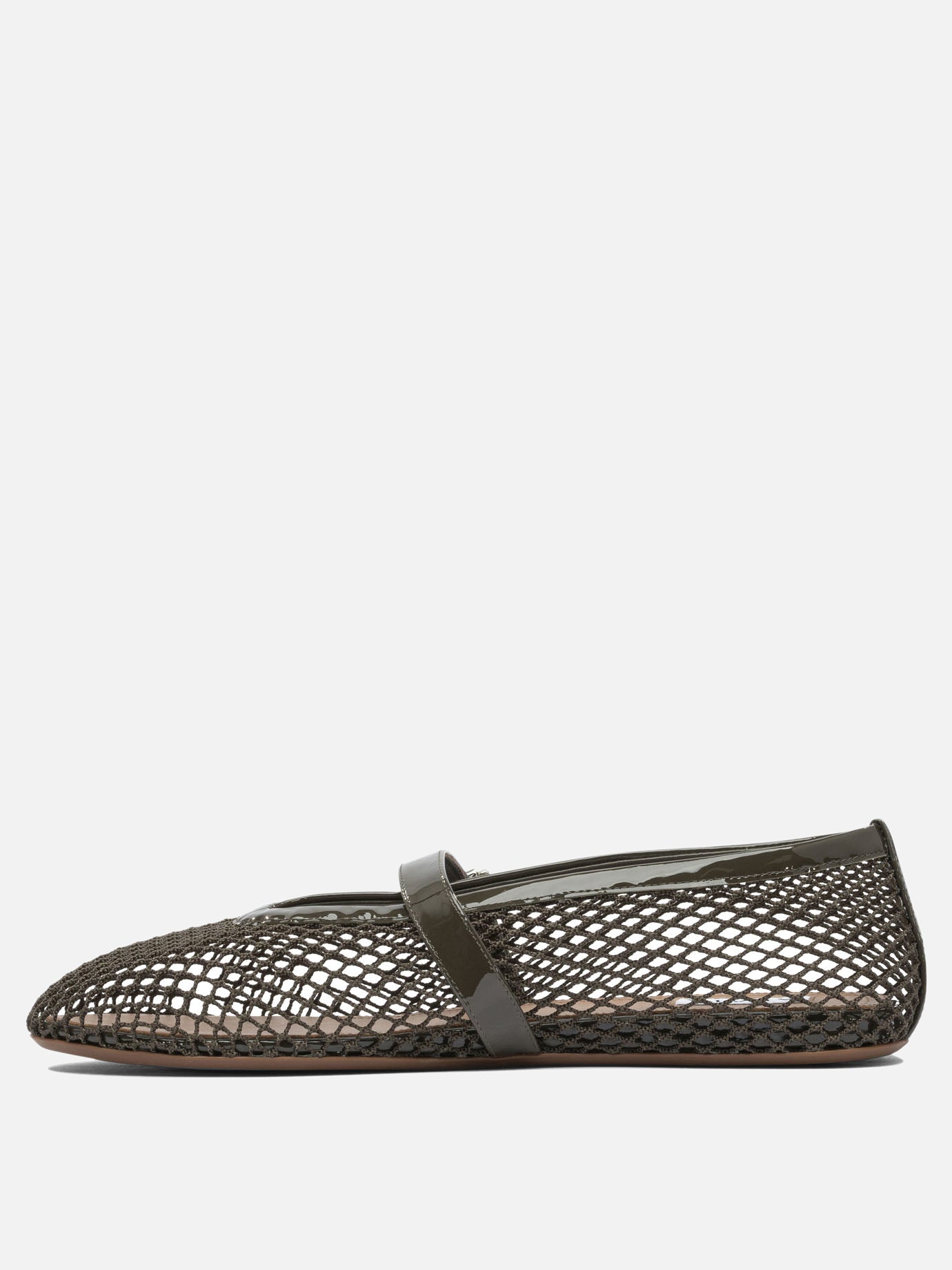 Alaïa Ballerine in rete 17579956_36 Green thumbnail_3