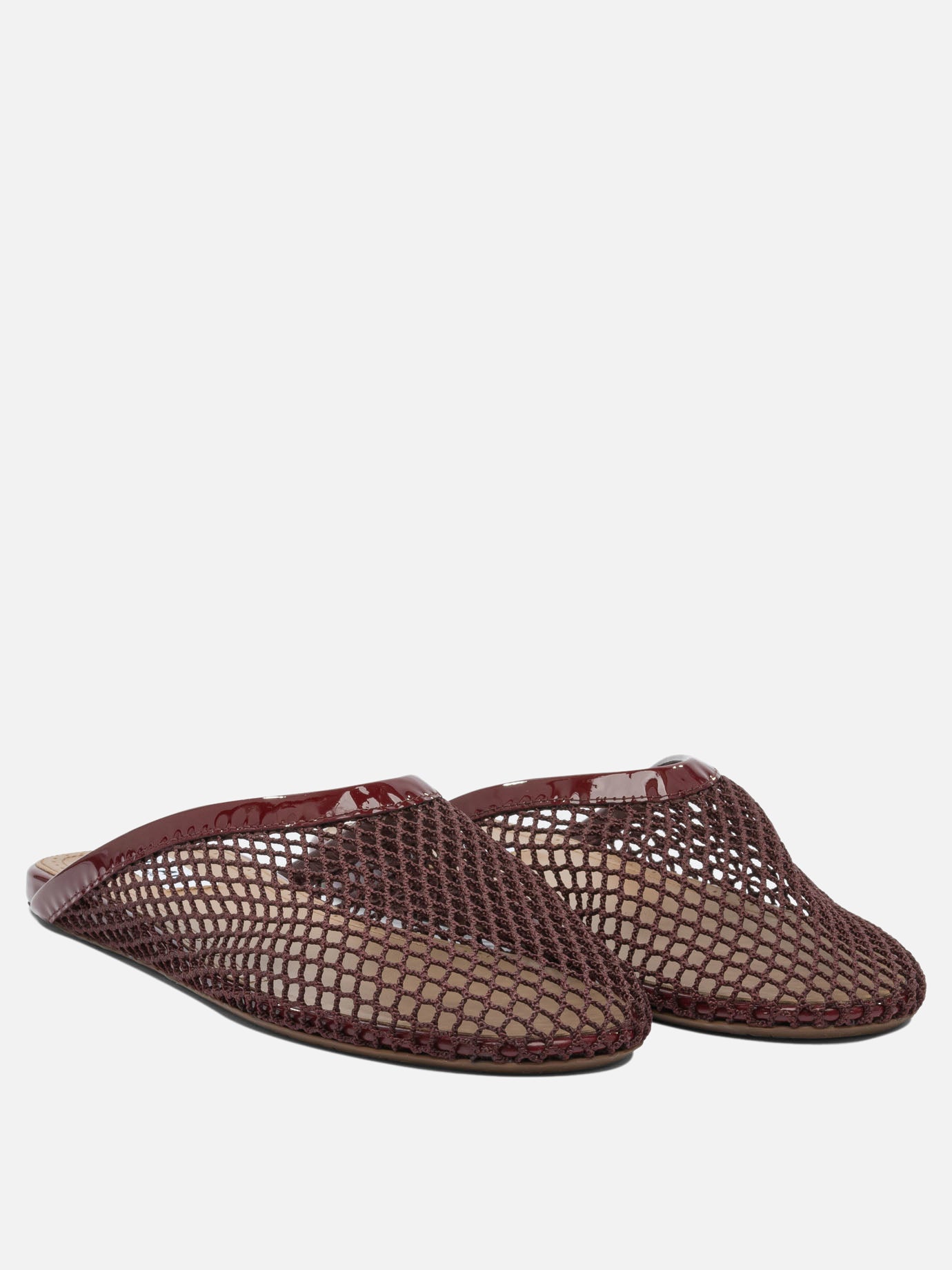 Mule 80% polyamide 20% leather - 100% rubber  Rosso - Alaïa Donna | PDP | VIETTI Online Store | Zoom-Modal_2
