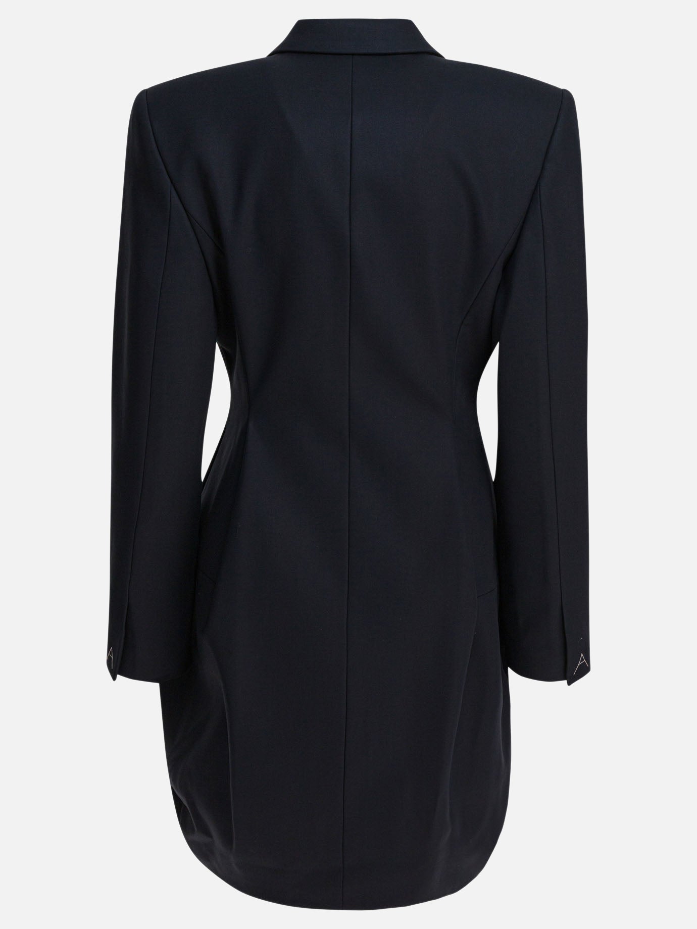 Long coats Solid colour  Blue - Alaïa Women | PDP | VIETTI Online Store | Zoom-Modal_2
