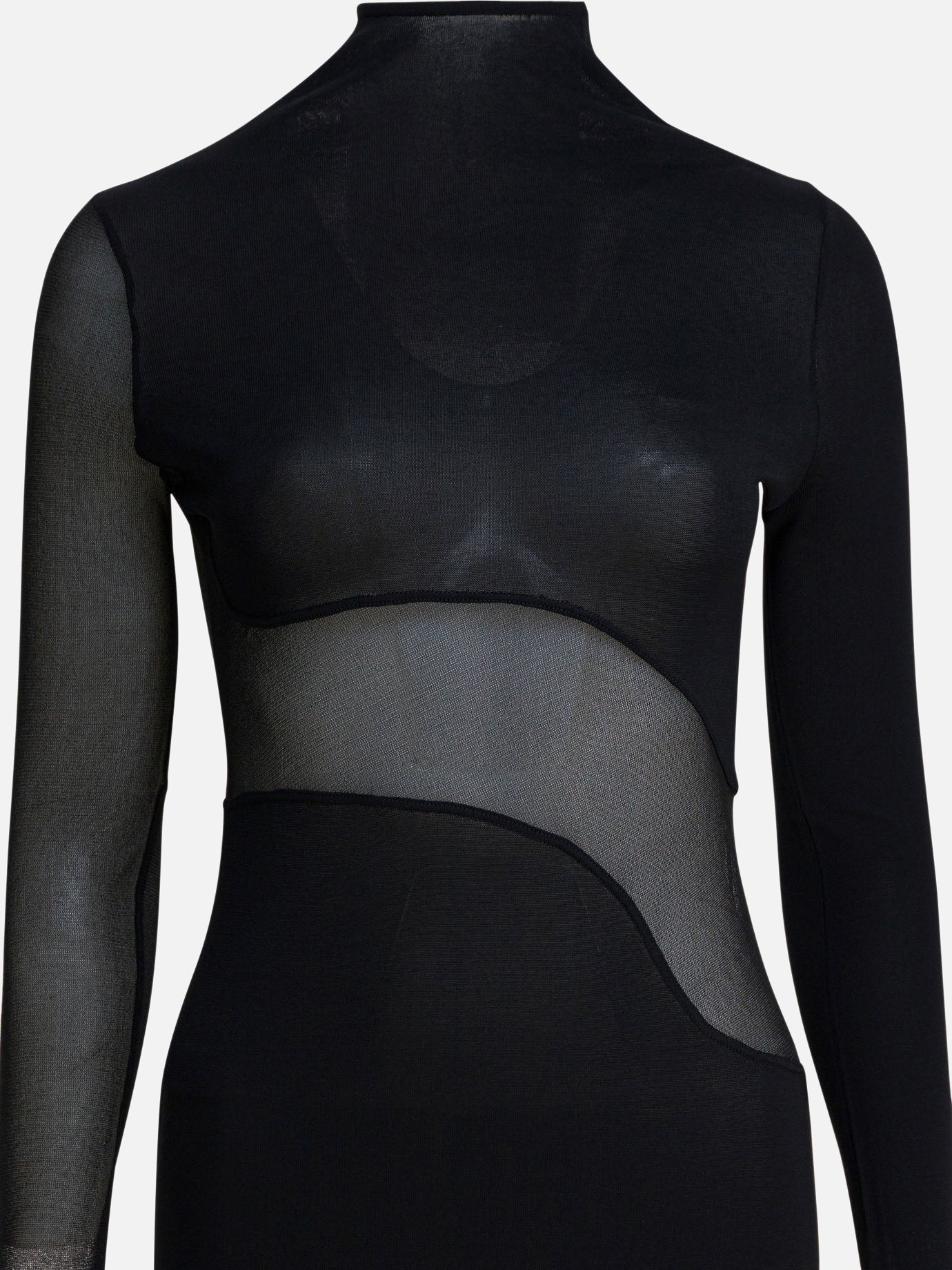 Long dresses Solid colour  Black - Alaïa Women | PDP | VIETTI Online Store | Zoom-Modal_3
