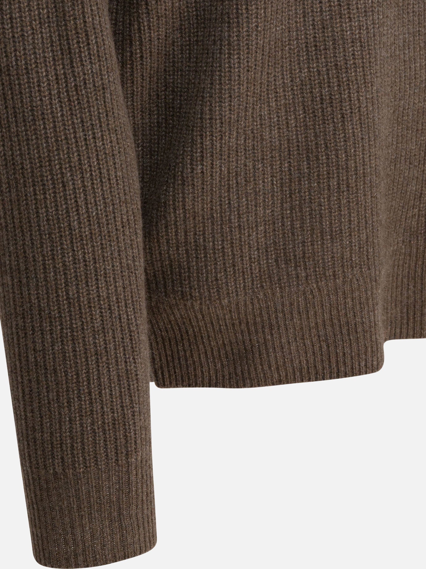 Crewneck sweaters Solid colour  Brown - Alex Mill Men | PDP | VIETTI Online Store | thumbnail_4