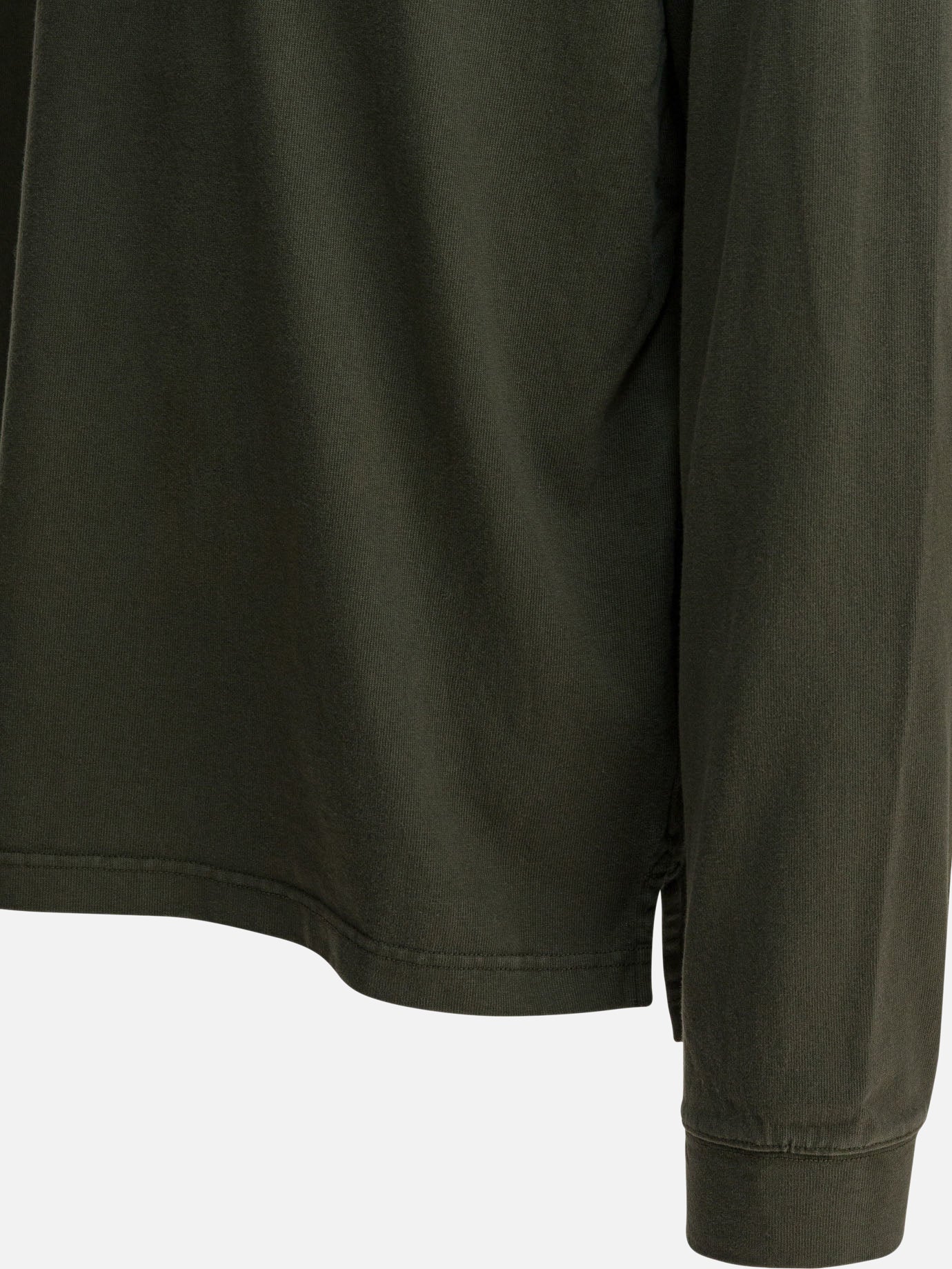 Polo shirts with buttons Solid colour  Green - Alex Mill Men | PDP | VIETTI Online Store | Zoom-Modal_4
