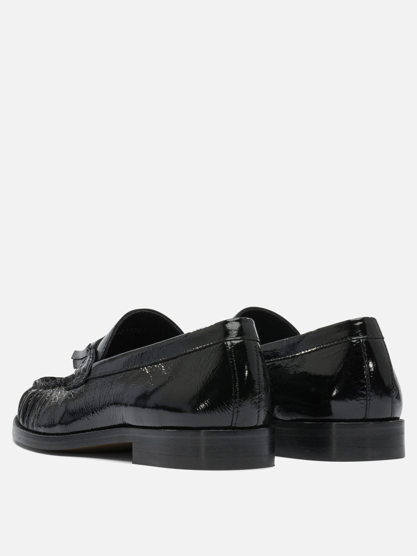 Loafers 100% goat leather - 100% cuerolite  Black - Alohas Women | PDP | VIETTI Online Store | thumbnail_4