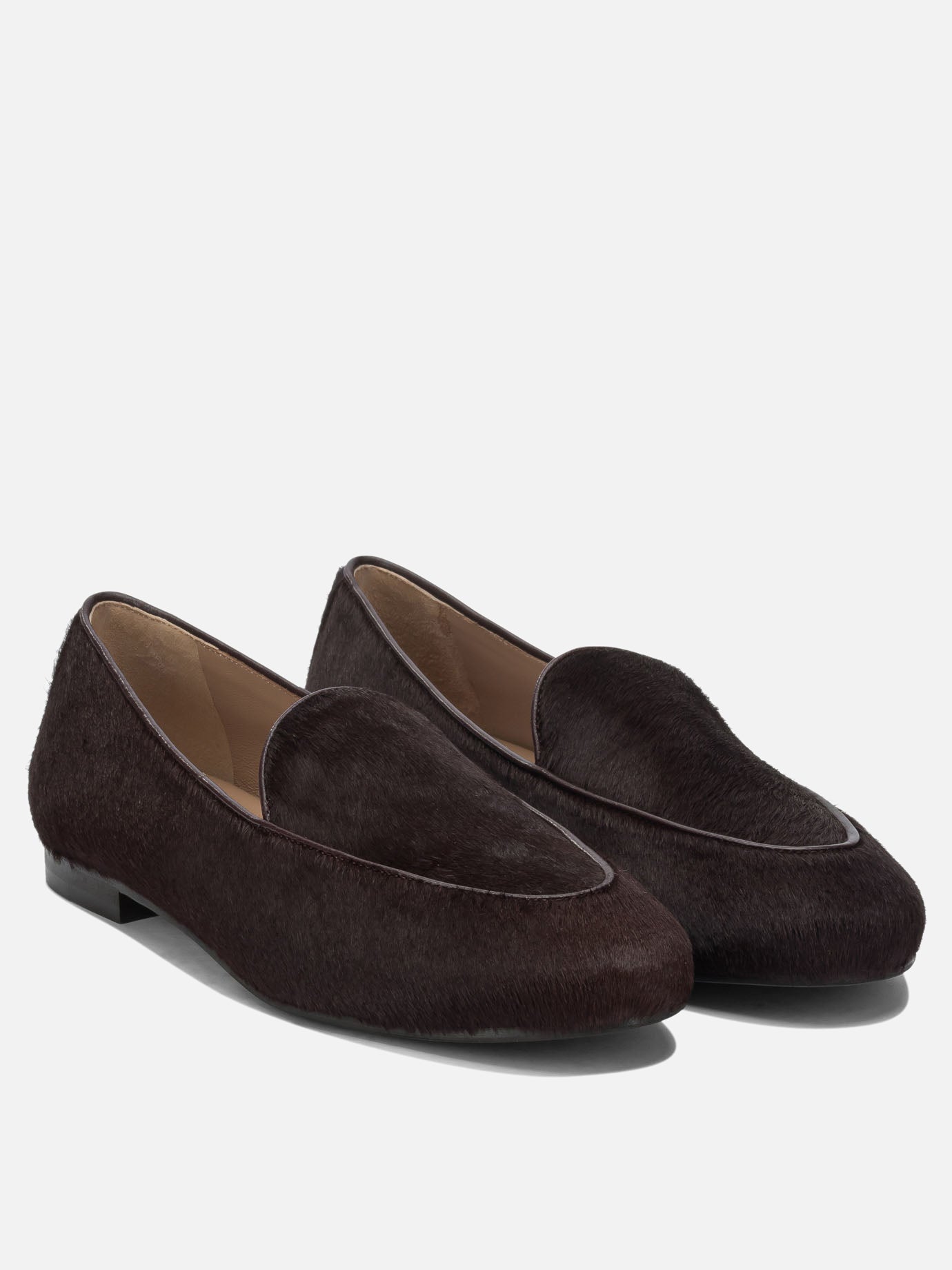 Loafers 80% hair calf leather 20% crossbred leather - 100% calf leather  Bordeaux - Aquazzura Women | PDP | VIETTI Online Store | Zoom-Modal_2
