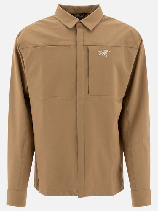 61% cotton 29% nylon 10% elastane Tinta unita  Marrone - Arc'teryx Uomo | PLP | VIETTI Online Store 
