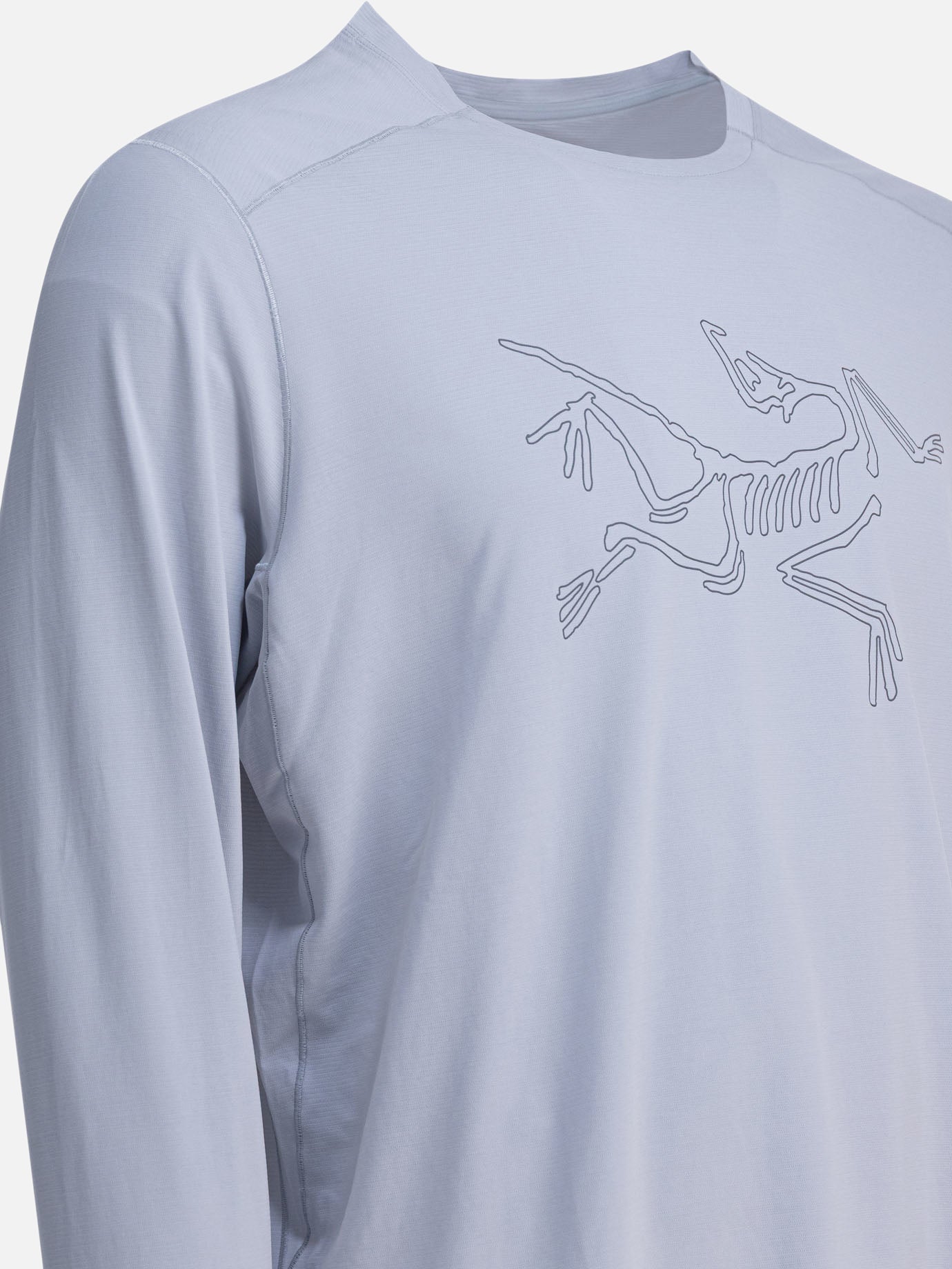 T-shirt girocollo Solid colour  Grigio - Arc'teryx Uomo | PDP | VIETTI Online Store | Zoom-Modal_4

