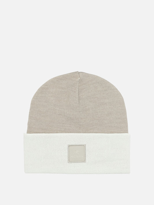 Beanies 48% wool 48% polyester 3% nylon 1% elastane  Beige - Arc'teryx Women | PDP | VIETTI Online Store 
