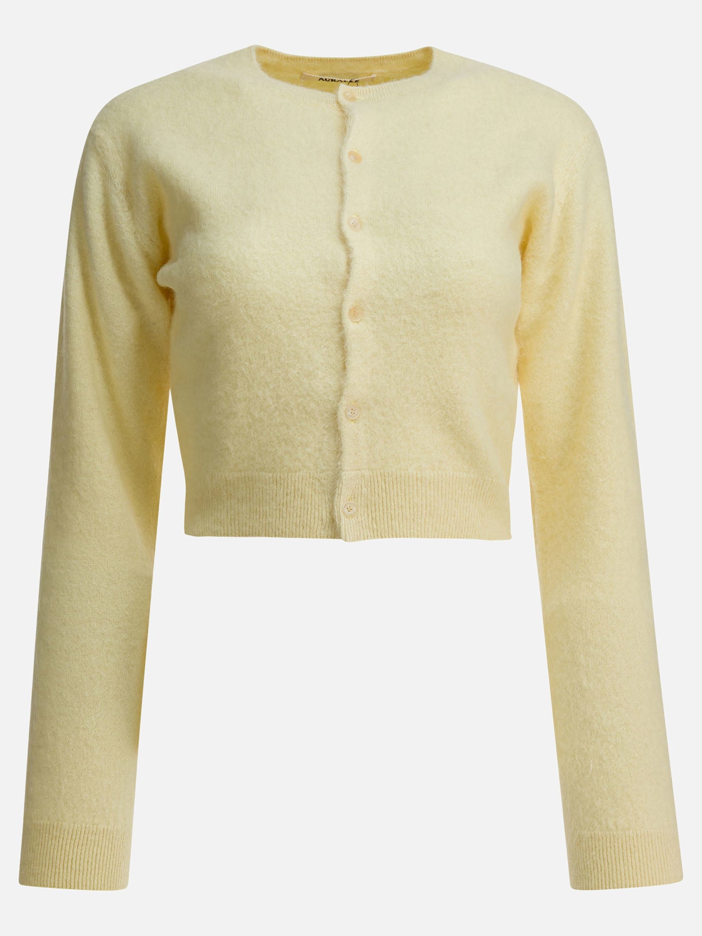 Cardigans Solid colour  Yellow - Auralee Women | PDP | VIETTI Online Store | Zoom-Modal
