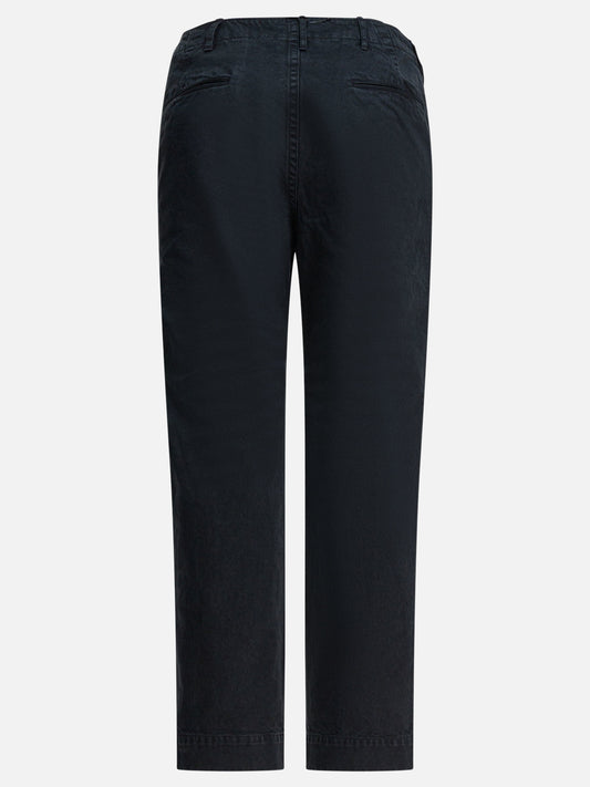 Leisure trousers Solid colour  Black - Auralee Men | PDP | VIETTI Online Store | 2
