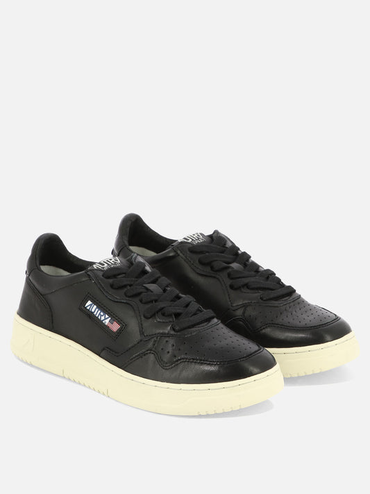 Sneaker basse 100% cow leather - 100% rubber  Nero - Autry Uomo | PDP | VIETTI Online Store | 2

