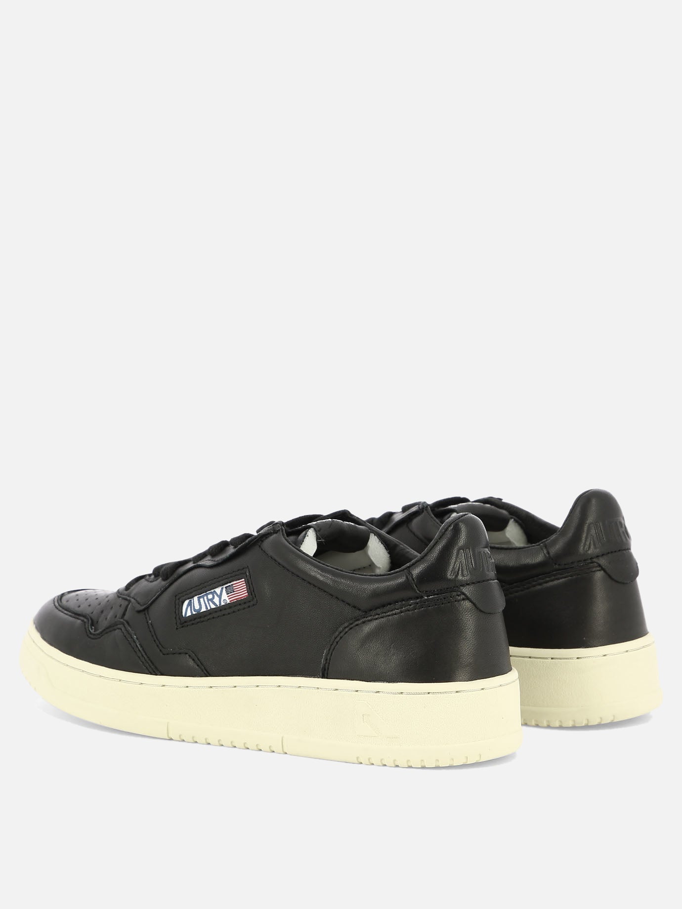 Low top sneakers 100% cow leather - 100% rubber  Black - Autry Men | PDP | VIETTI Online Store | thumbnail_4