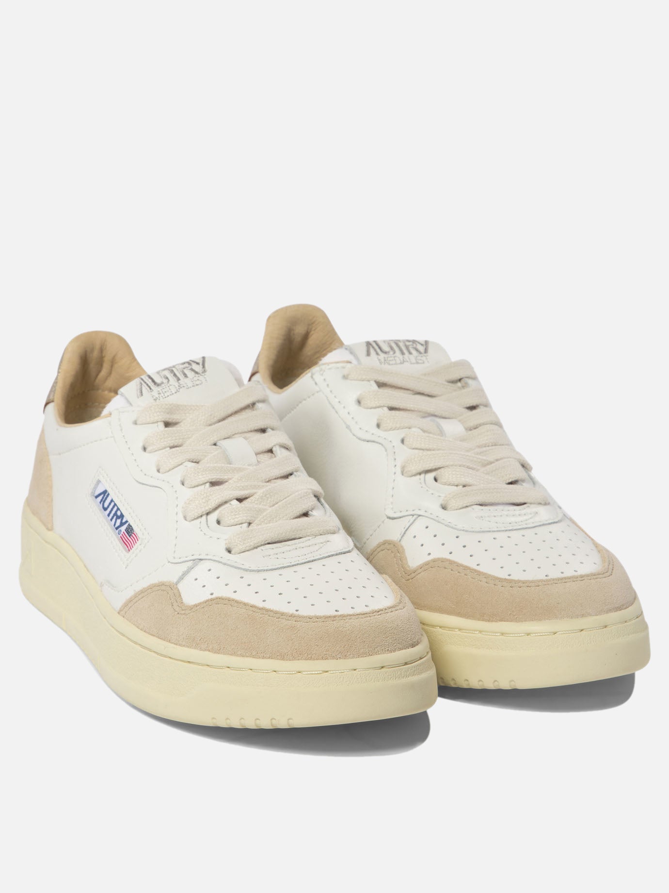 Sneaker basse 100% cow leather - 100% rubber  Bianco - Autry Donna | PDP | VIETTI Online Store | thumbnail_2