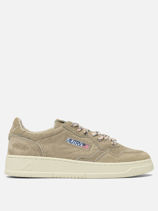 Low top sneakers 100% cow leather - 100% rubber  Beige - Autry Women | PDP | VIETTI Online Store 

