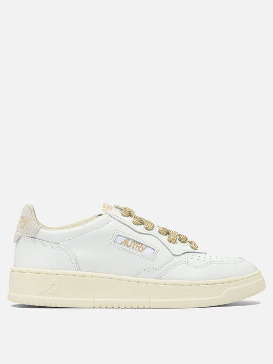 Low top sneakers 100% cow leather - 100% rubber  White - Autry Women | PDP | VIETTI Online Store 
