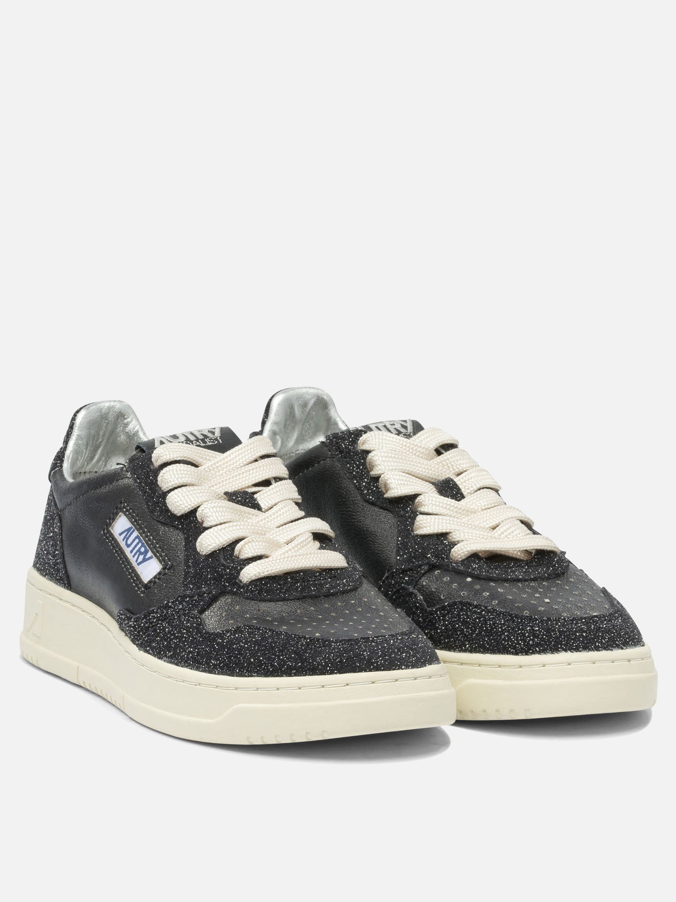Sneaker basse 100% cow leather - 100% rubber  Nero - Autry Donna | PDP | VIETTI Online Store | thumbnail_2