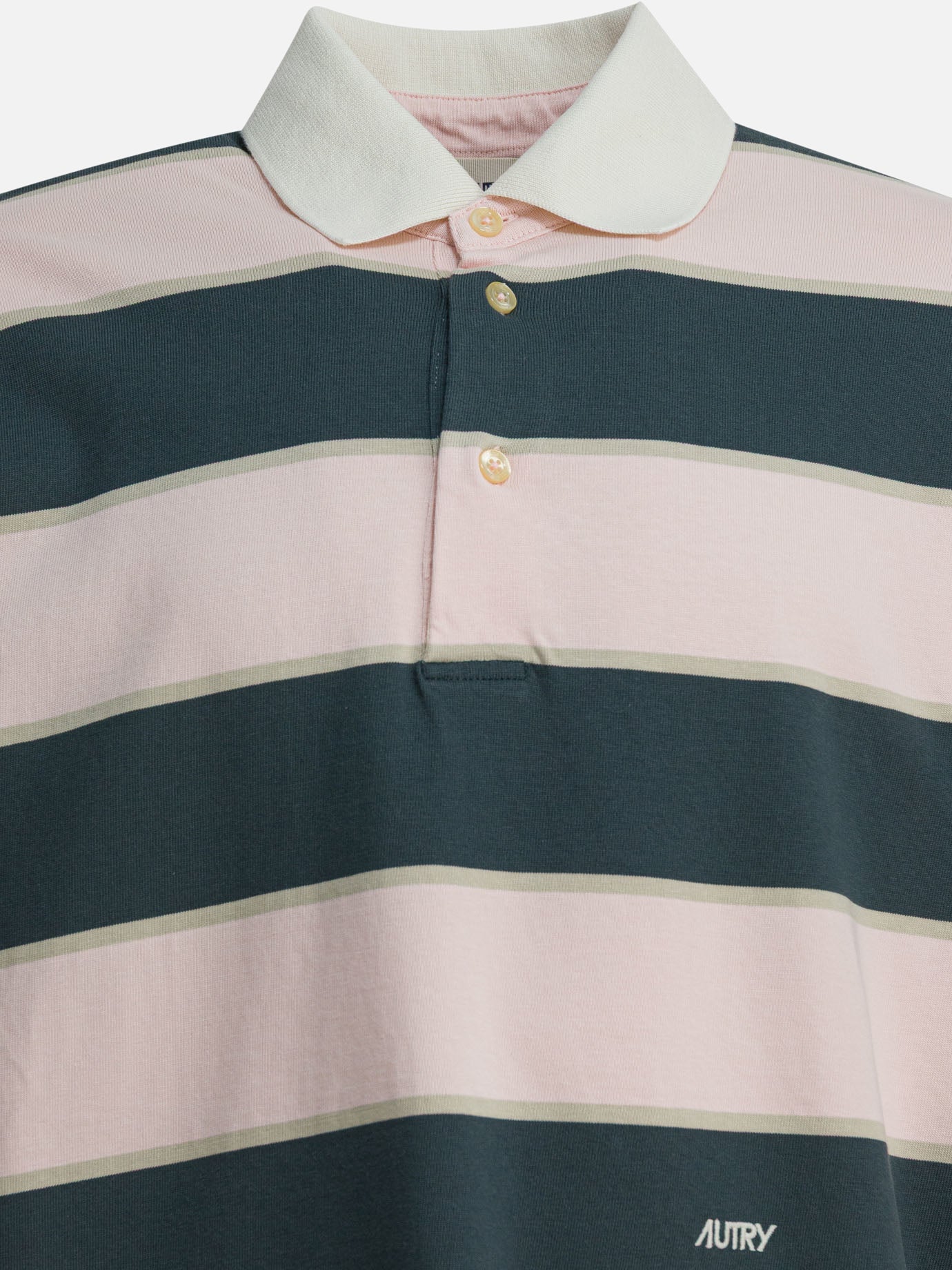 Polo con bottoni Striped  Rosa - Autry Uomo | PDP | VIETTI Online Store | thumbnail_3