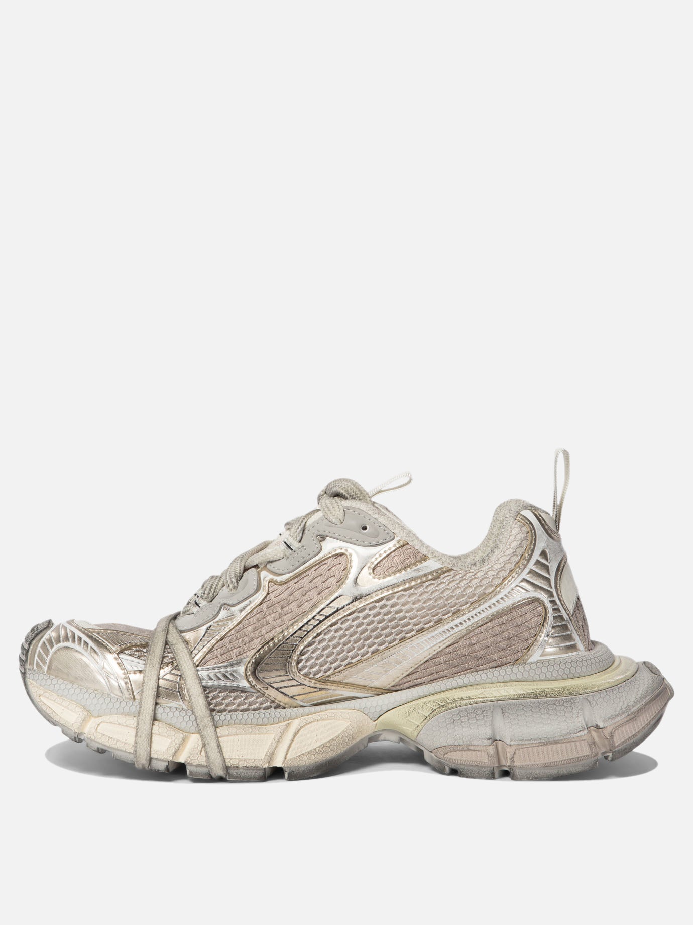 Sneaker basse 55% polyurethane 45% polyester - 100% rubber  Bianco - Balenciaga Donna | PDP | VIETTI Online Store | Zoom-Modal_3
