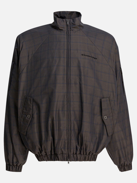 Quilted & Utility Jackets Check  Grey - Balenciaga Men | PLP | VIETTI Online Store 
