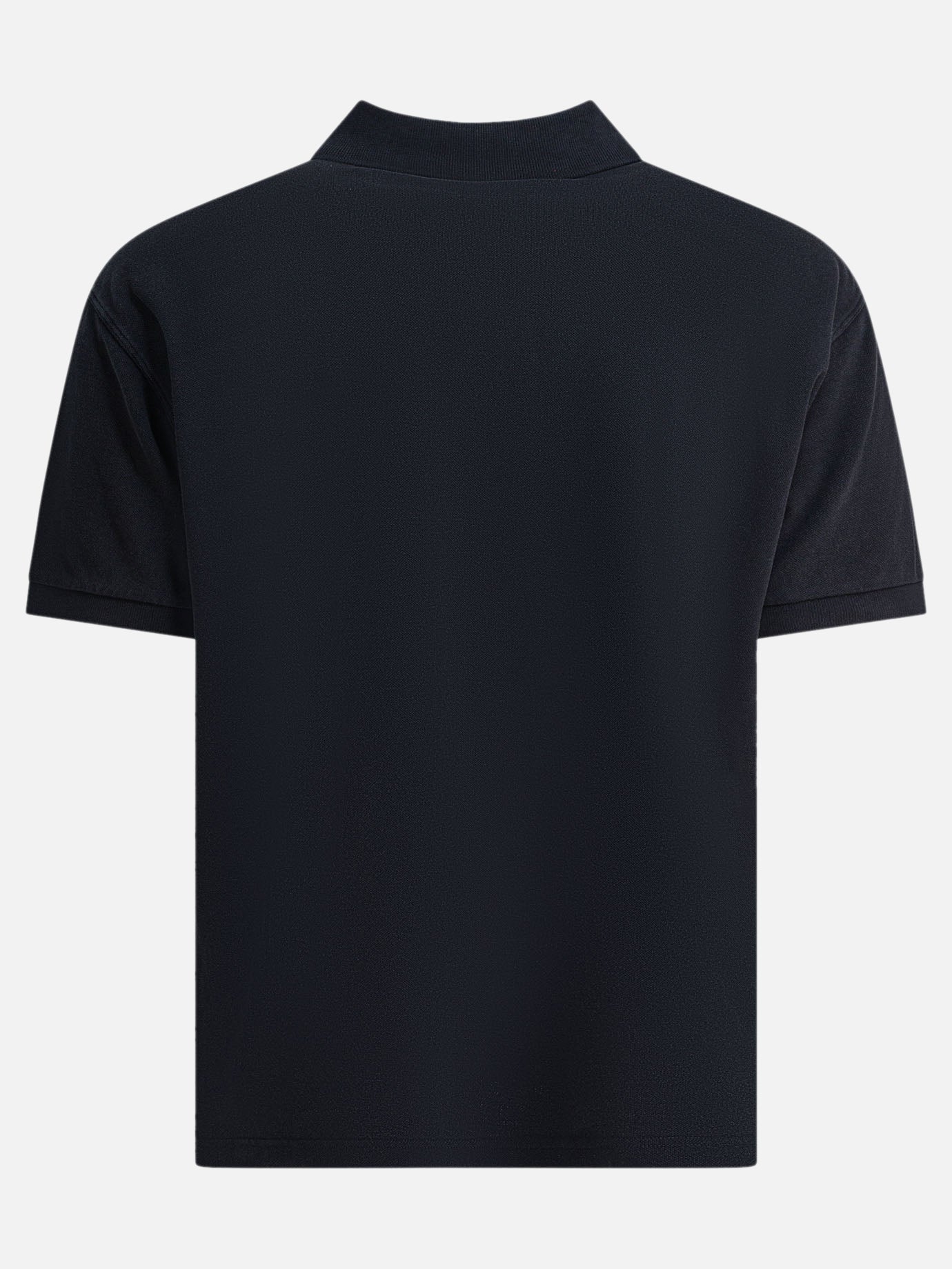 Polo con bottoni Solid colour  Nero - Balenciaga Uomo | PDP | VIETTI Online Store | thumbnail_2