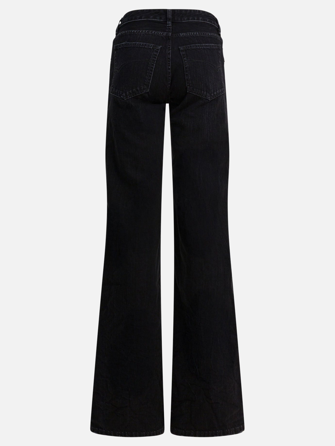 Jeans a gamba larga Denim  Nero - Balenciaga Donna | PDP | VIETTI Online Store | Zoom-Modal_2
