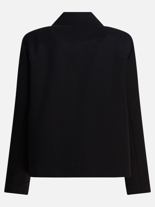 Giacche leggere & Trapuntate Solid colour  Nero - Balenciaga Donna | PDP | VIETTI Online Store | 2
