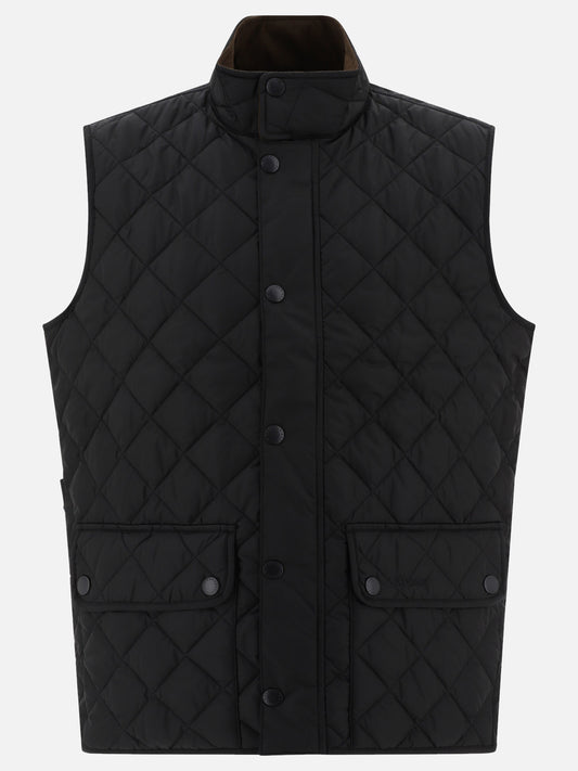 Giacche smanicate Solid colour  Nero - Barbour Uomo | PLP | VIETTI Online Store 
