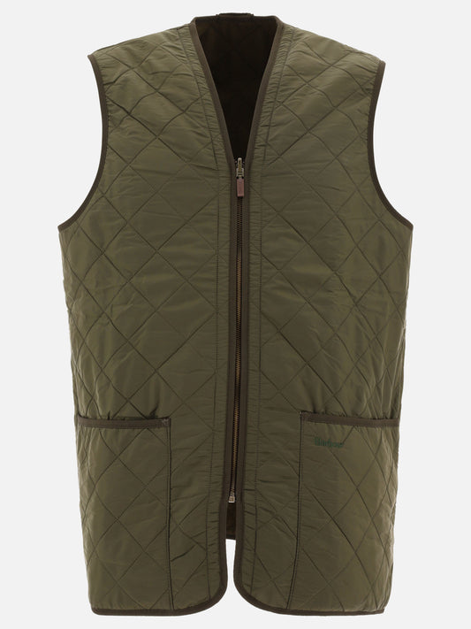 Giacche smanicate Solid colour  Verde - Barbour Uomo | PLP | VIETTI Online Store 
