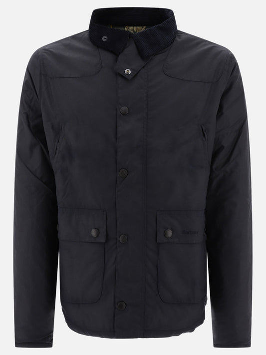 Quilted & Utility Jackets Solid colour  Blue - Barbour Men | PLP | VIETTI Online Store 
