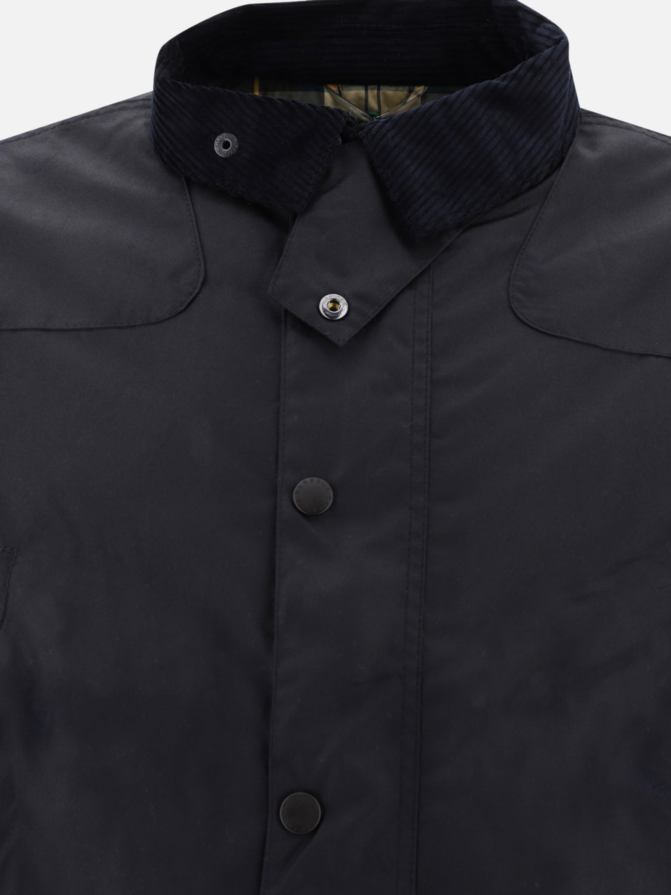 Quilted & Utility Jackets Solid colour  Blue - Barbour Men | PDP | VIETTI Online Store | thumbnail_3