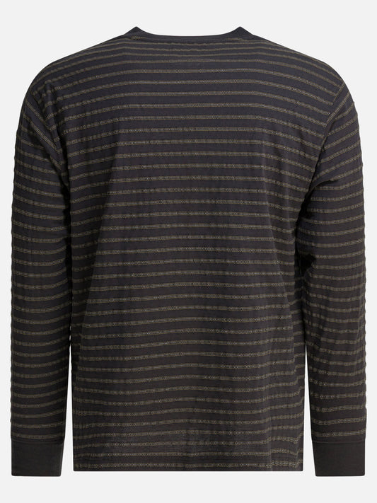 Crewneck t-shirts Striped  Grey - Beams Plus Men | PDP | VIETTI Online Store | 2
