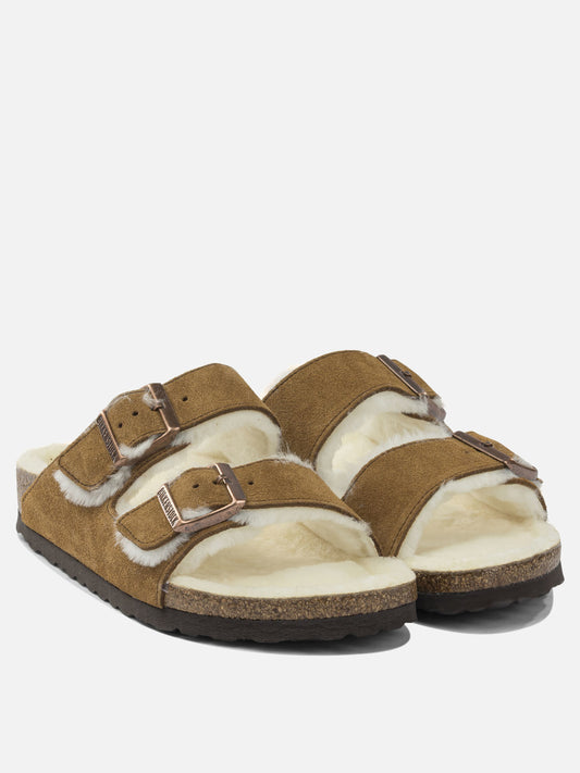 Flat sandals 100% leather  Beige - Birkenstock Women | PLP | VIETTI Online Store | 2
