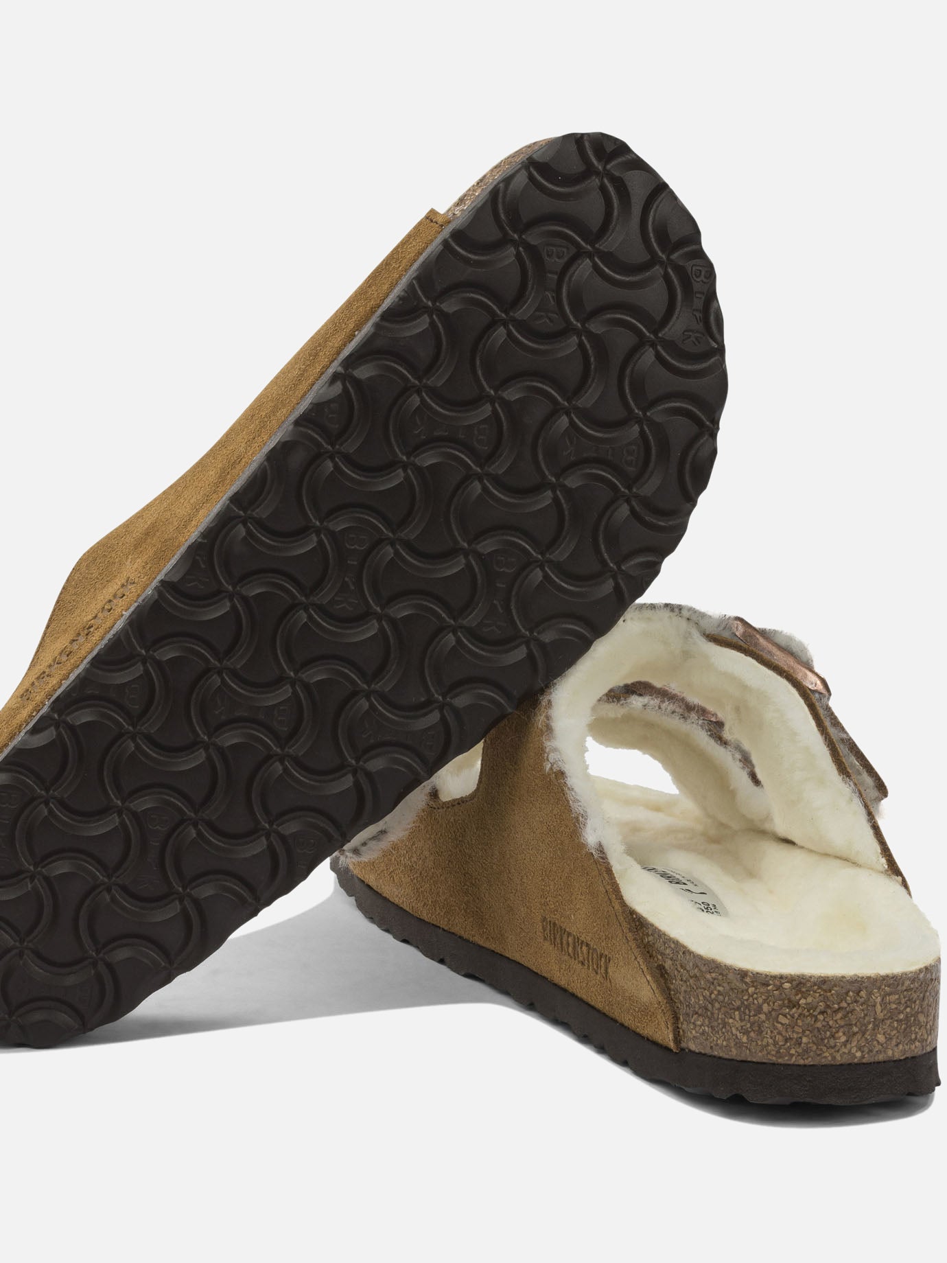 Flat sandals 100% leather  Beige - Birkenstock Women | PDP | VIETTI Online Store | thumbnail_5