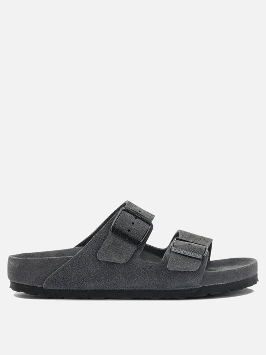 Sandali bassi 100% leather  Grigio - Birkenstock Donna | VIETTI Online Store 
