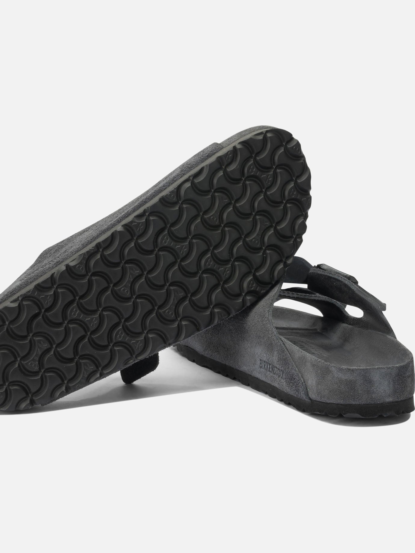Flat sandals 100% leather - 100% rubber  Grey - Birkenstock Men | PDP | VIETTI Online Store | Zoom-Modal_5
