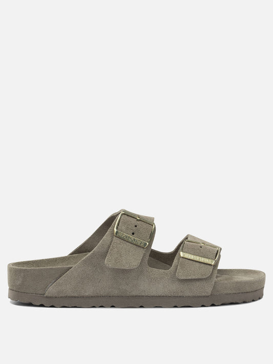 Flat sandals 100% leather  Grey - Birkenstock Women | PLP | VIETTI Online Store | 2
