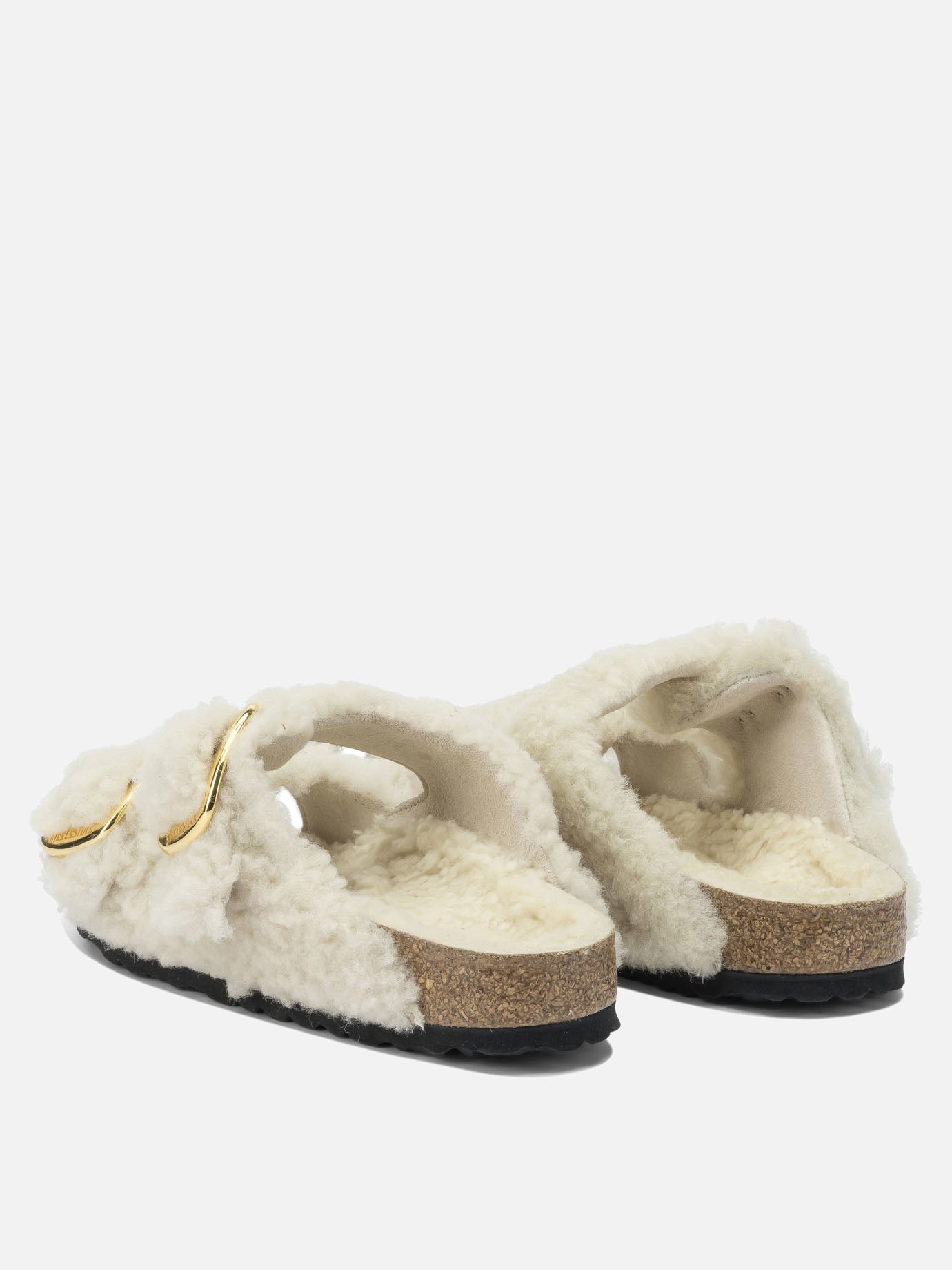 Flat sandals 100% leather - 100% rubber  White - Birkenstock Women | PDP | VIETTI Online Store | thumbnail_4