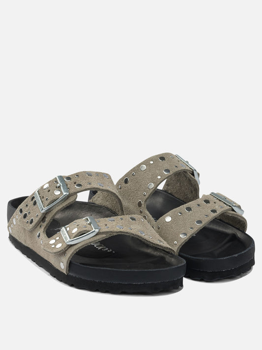 Flat sandals 100% leather  Grey - Birkenstock Women | PLP | VIETTI Online Store | 2
