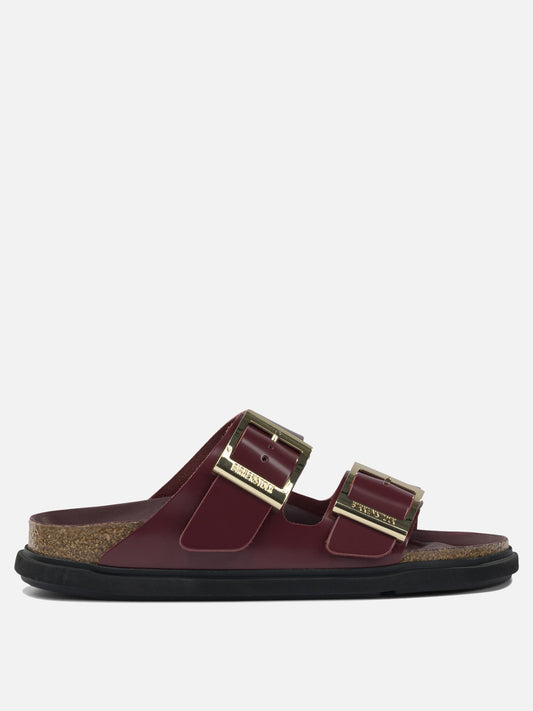Flat sandals 100% leather - 100% rubber  Bordeaux - Birkenstock Women | PLP | VIETTI Online Store 
