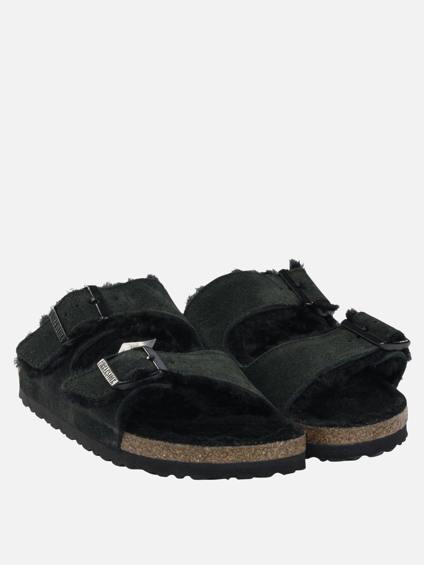 Flat sandals 100% leather  Black - Birkenstock Women | PDP | VIETTI Online Store | Zoom-Modal_2
