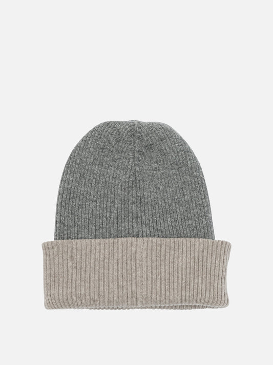 Beanies 100% cashmere  Grey - Brunello Cucinelli Men | PDP | VIETTI Online Store 
